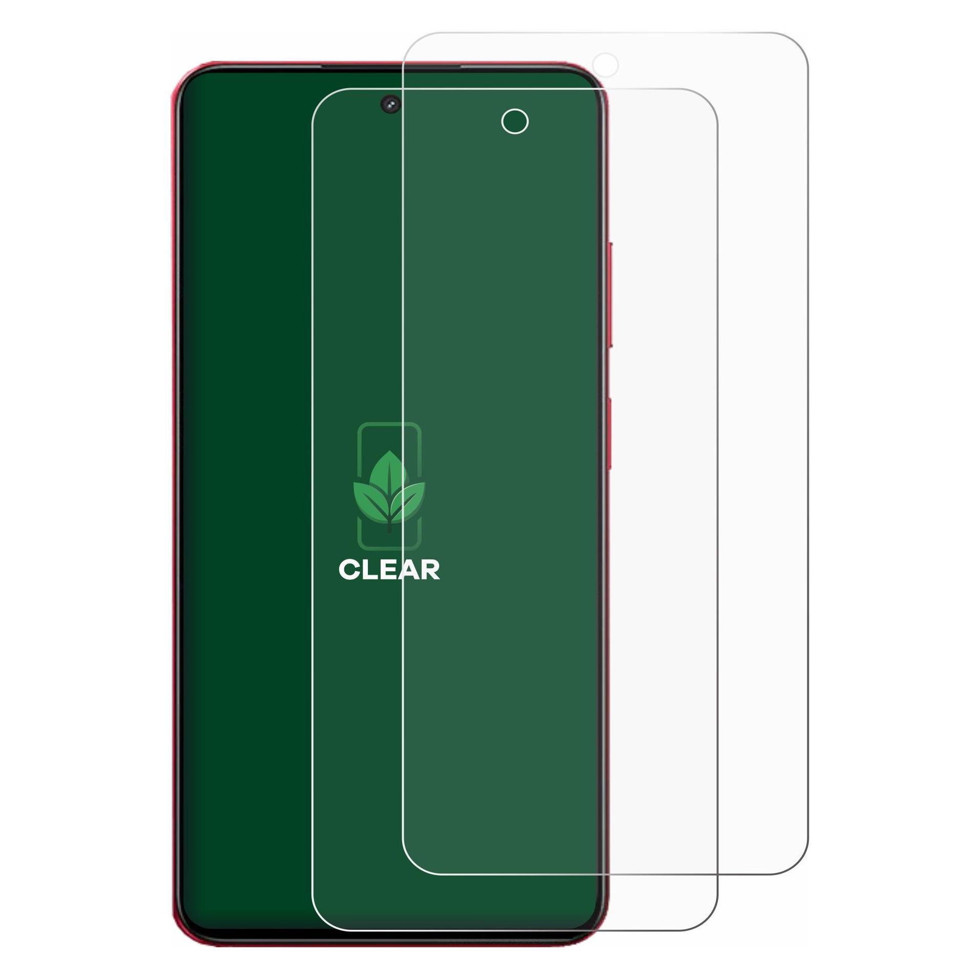 ScreenLeaf Schutzfolie für realme 14x Displayschutz Display Schutz Folie Klar Transparent (Realme 14x) (6157692)