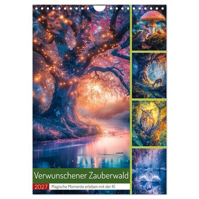 Verwunschener Zauberwald (Wandkalender 2027 DIN A4 hoch), CALVENDO Monatskalender