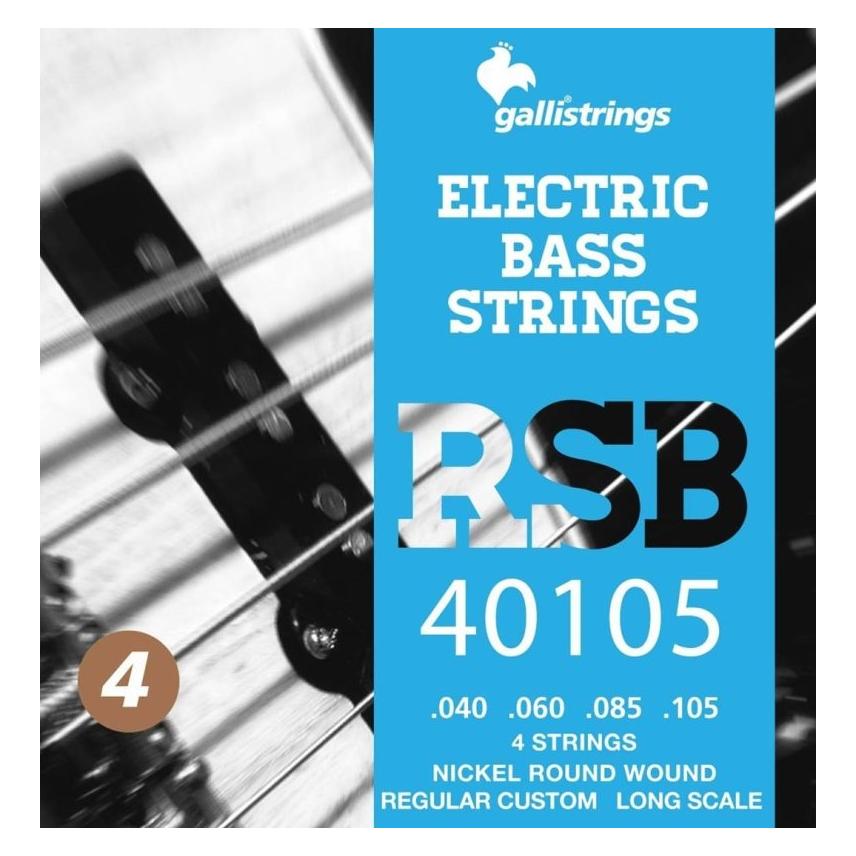 No Name Galli RSB40105 - struny do gitary basowej (4x, Gitarre) (GRSB40105)