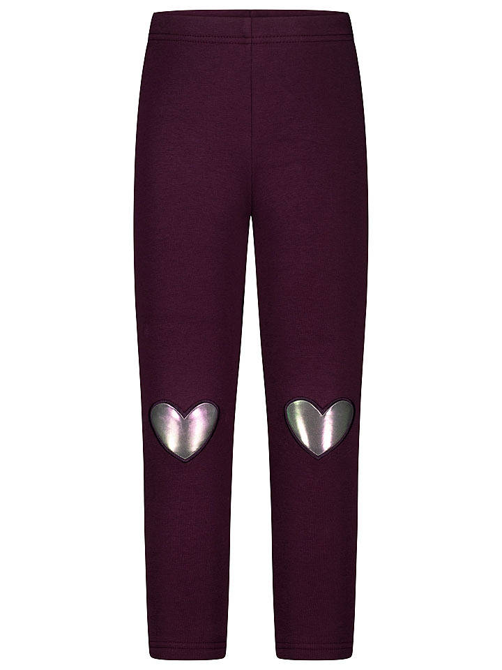 Salt and Pepper Leggings in Bordeaux - 104