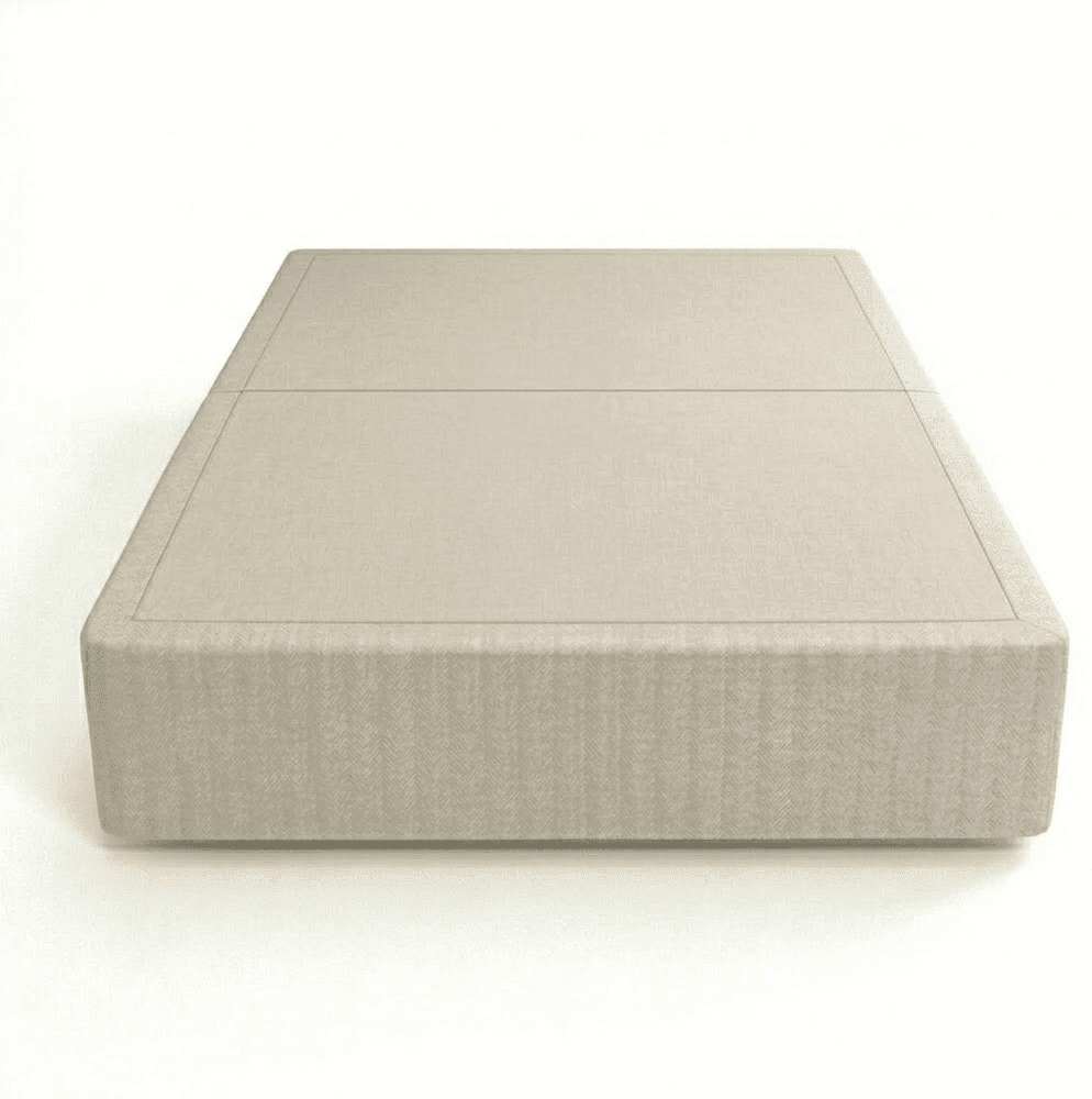 Almond Woven Standard Divan Bed Base, Super King