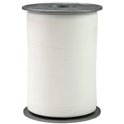 PRÄSENT Geschenkband »OPAK« 10 mm x 200 m weiß, 1 cm