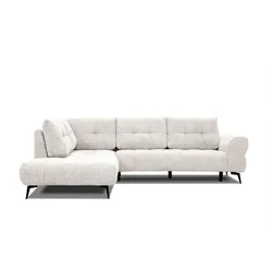ECKSOFA SALVINI 5-Sitzer, ecru