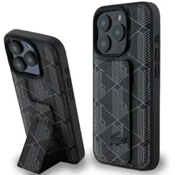 Lacoste Hardcase (Apple iPhone 15 Pro Max), Smartphone Hülle, Schwarz
