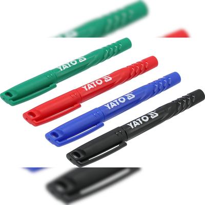 Yato Technische Marker Set mit 4 Farben für präzises Markieren