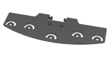 Axis T90 Multi-beugel Accessoiremontagebeugel voor wand- of paalmontage geschikt voor AXIS T90D20, T90D25, T90D30 en T90D35