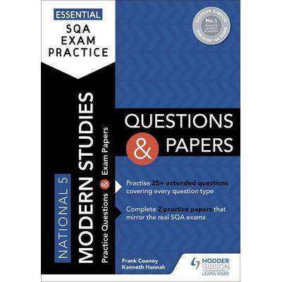 Essential SQA Exam Practice: National 5 Modern Studies Questions and Papers, Taschenbuch von Frank Cooney,Kenneth Hannah, Hodder Education,