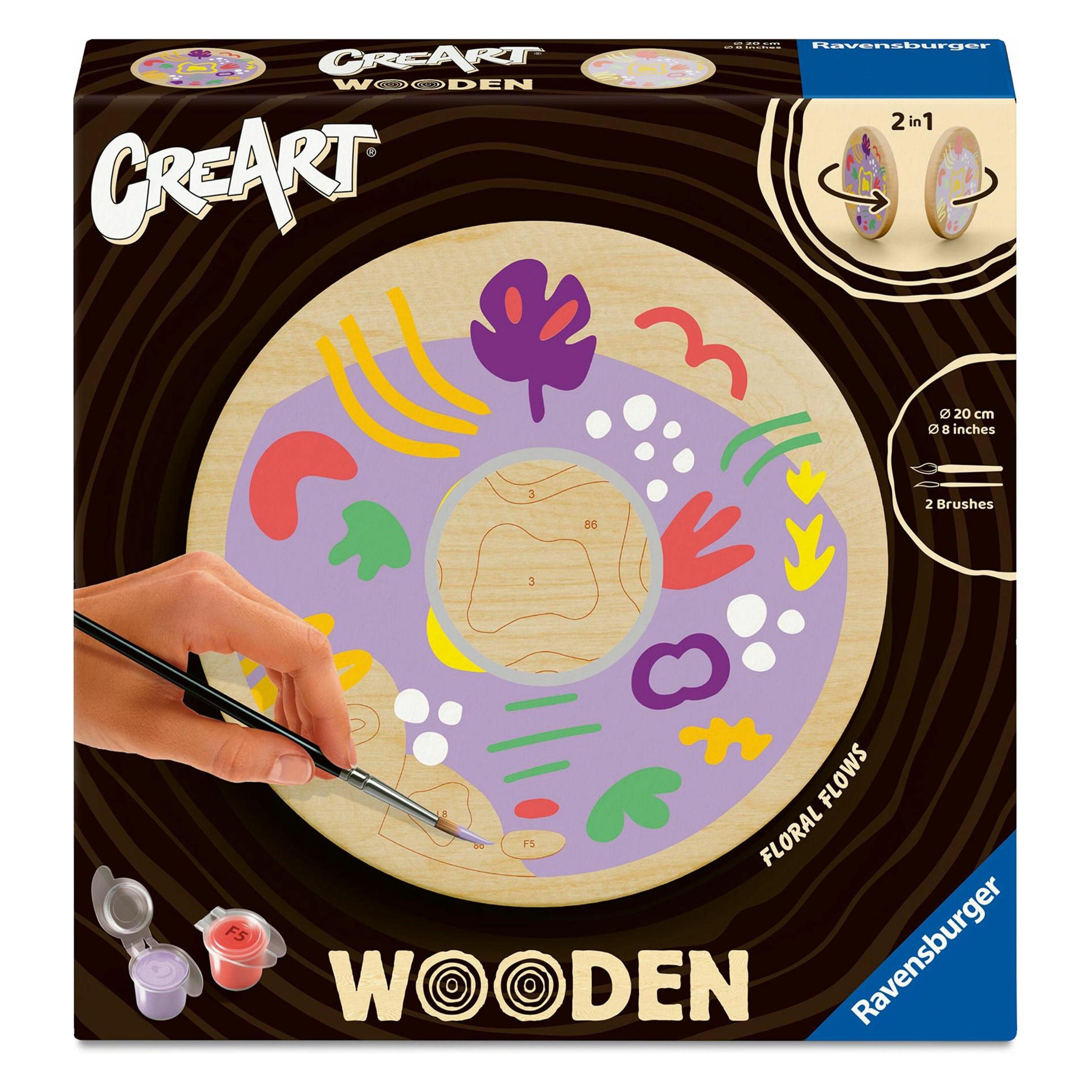 Ravensburger CreArt Wooden - Florale Ströme (25920)