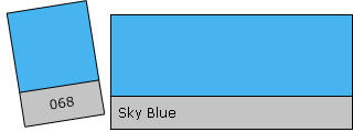 Lee Colour Filter 068 Sky Blue Sky Blue