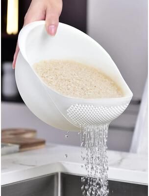 Uplift Essentials Multi Functional Kitchen Drain Basket And Colander blue