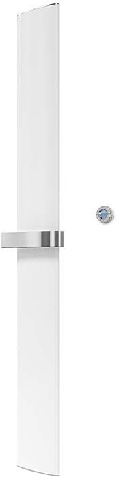 Purmo Figuresse Elektro-Badheizkörper FLWM018902600N0 BH 1890 mm, BL 261 mm, 500 W, RAL 9016
