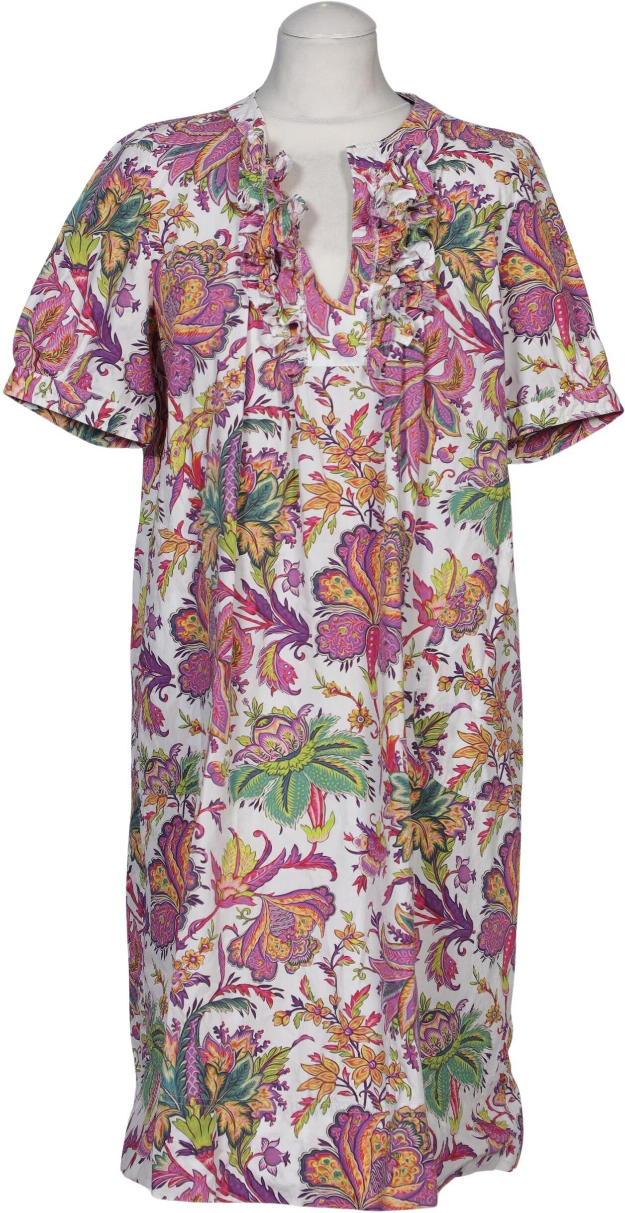Robert Friedman Damen Kleid, Mehrfarbig, Gr. S, Baumwolle - Second Hand