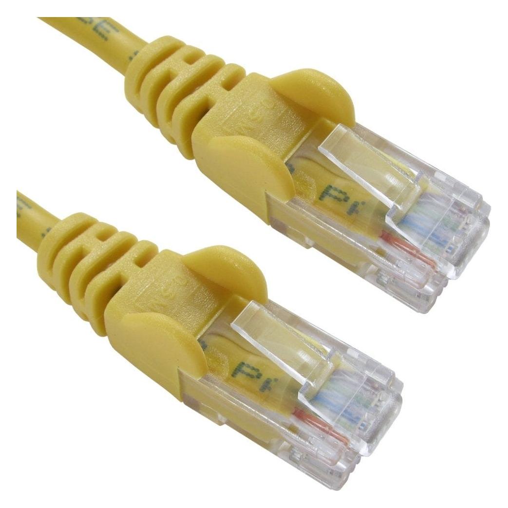 Cables Direct CDL 0.25m 10/100 Networking Yellow (0.25 m) (99TRT-600-HY)