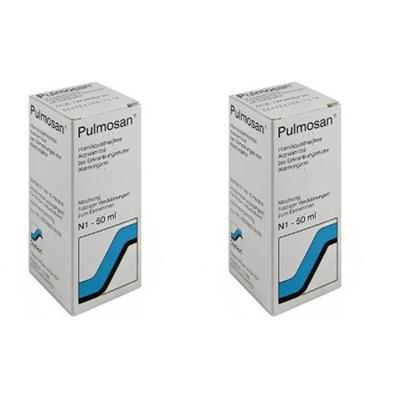 Pulmosan Tropfen 2x 2x50 ml
