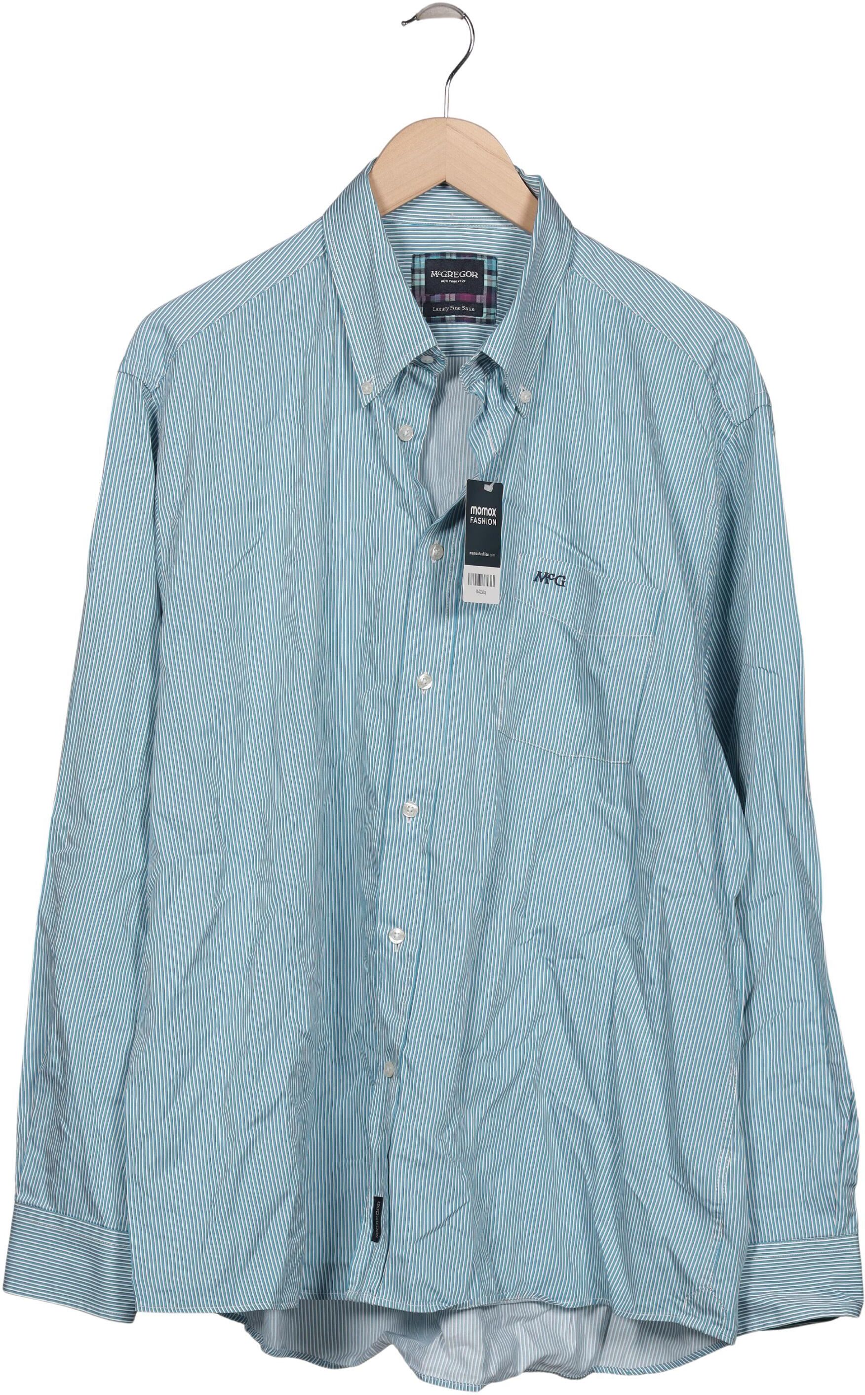 McGregor Herren Hemd, Hellblau, Gr. Xxl, Baumwolle - Second Hand