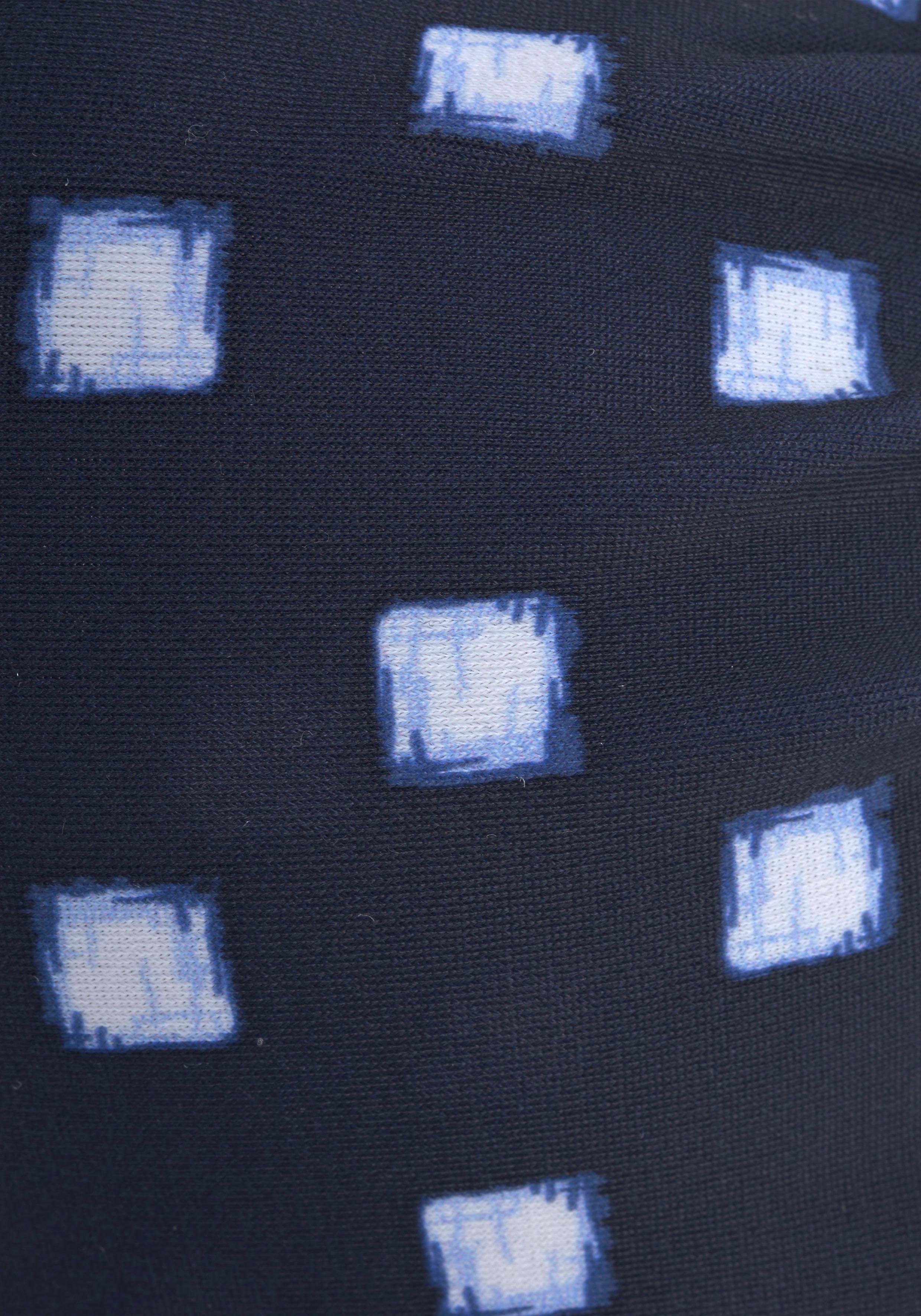 Bügel-Bikini LASCANA, Damen, Gr. 40, Cup C, blau (marine, weiß), Polyamid, bedruckt, Bikini-Sets Bügel-Bikini, mit Zier-Accessoires