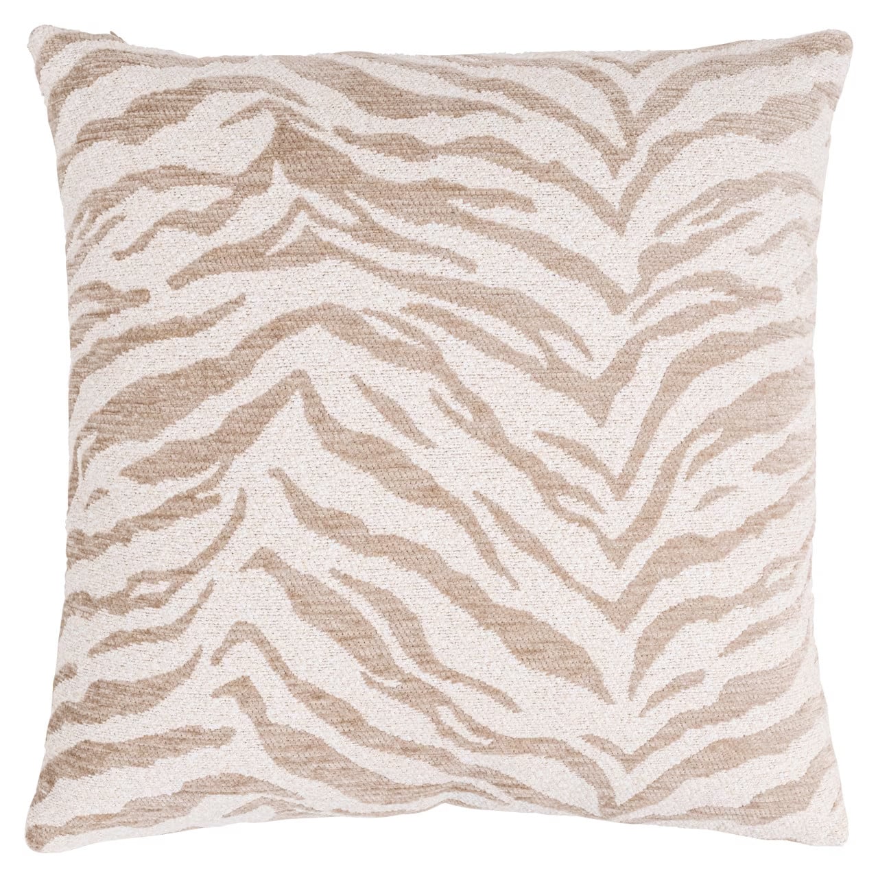 Richmond Interiors Kussen Eliza Tiger, Beige, 50 x 50 cm