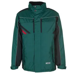 Winterjacke "HIGHLINE" - XS - grün/schwarz/rot