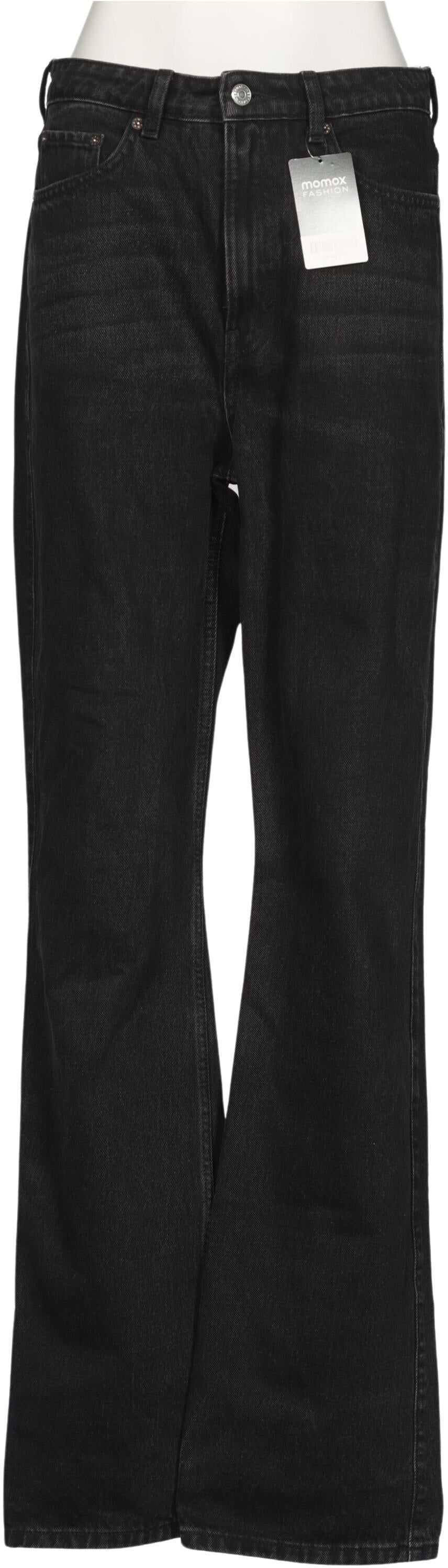 Weekday Damen Jeans, Schwarz, Gr. W28, Baumwolle - Second Hand
