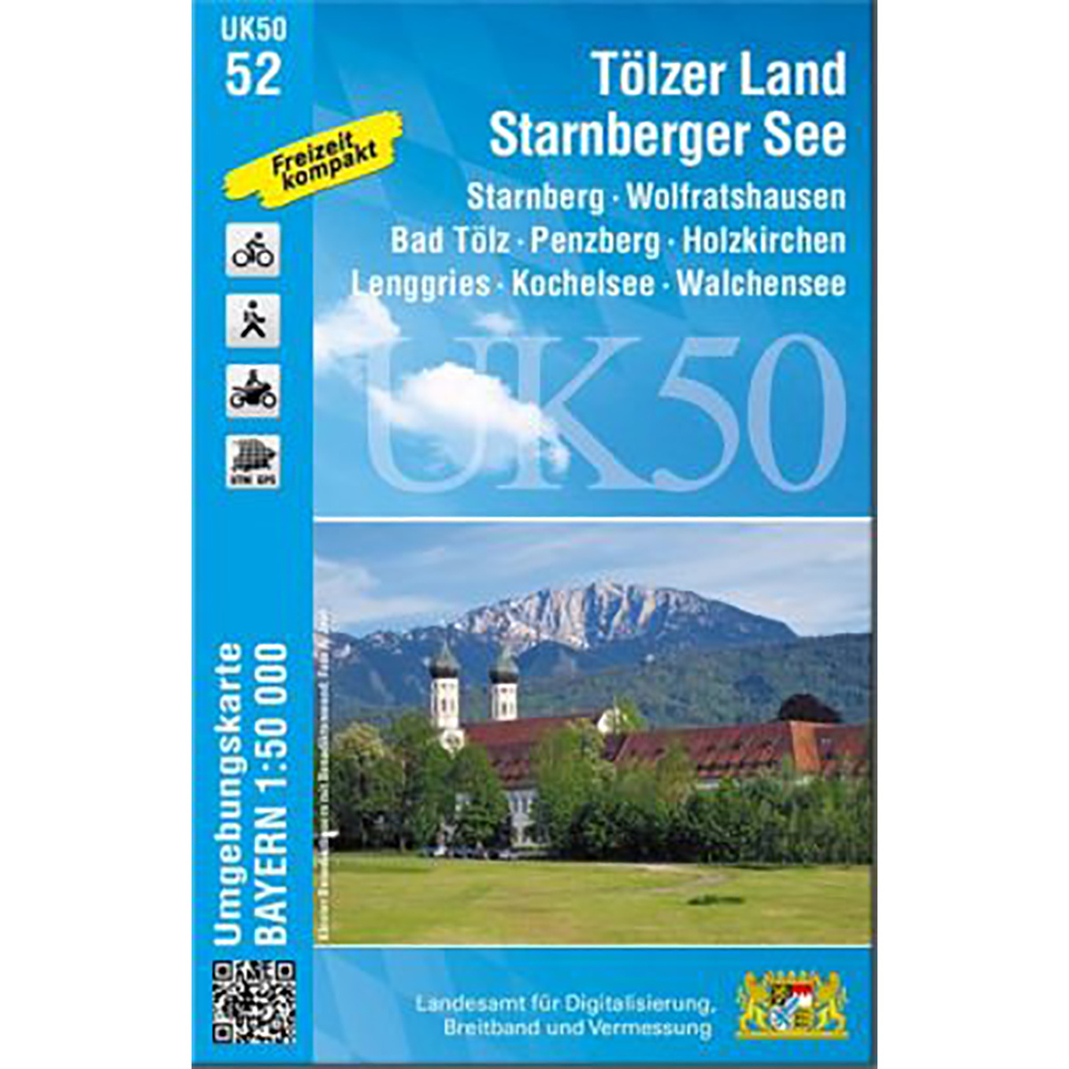 Landesamt Digitalisierung, Breitband, Vermessung UK 50-52 Tölzer Land (Größe One Size)