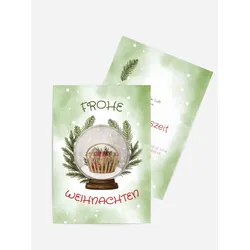 Grußkarten Weihnachten selbst gestalten mit Spruch und Fotos im Onlinedesigner bei Meine-Kartenmanufaktur.de