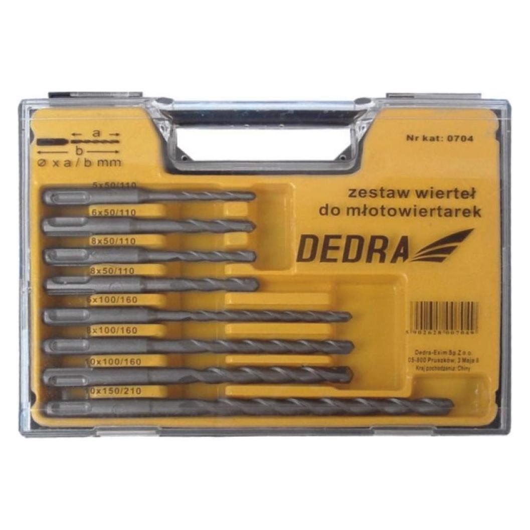 Dedra 8-PCS Mauerbohrer für Hammerbohrer (0704)