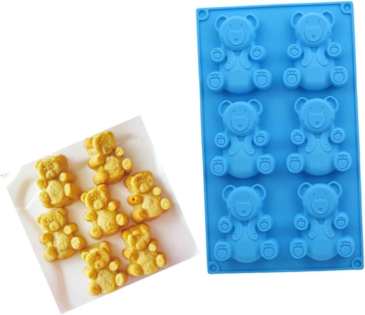 Kerst silicone mallen voor taarten, brood en chocolade - Anti-aanbak bakvormen voor cupcakes en bonbons