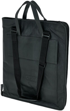 Adams Mallet Bag Deluxe Leather Schwarz
