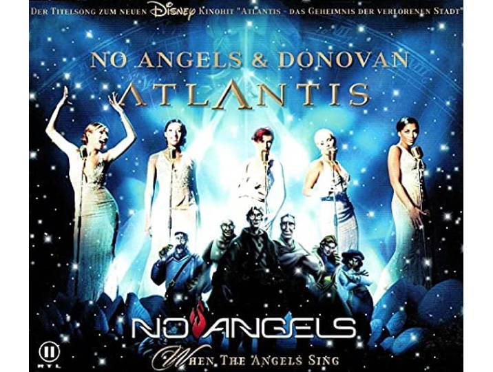 No Angels: Atlantis / When The Angels Sing [CD-Single, Zeitgeist 587 374-2]