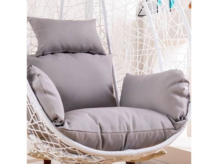 Housse pour Coussin de Chaise Suspendue en Forme d'Œuf – Gris Foncé Design Moderne Asymétrique multicolore COUSSIN D'EXTERIEUR