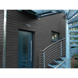 KAHRS WPC Rhombusleiste, 18x100 mm, Massiv, Anthrazit, strukturiert