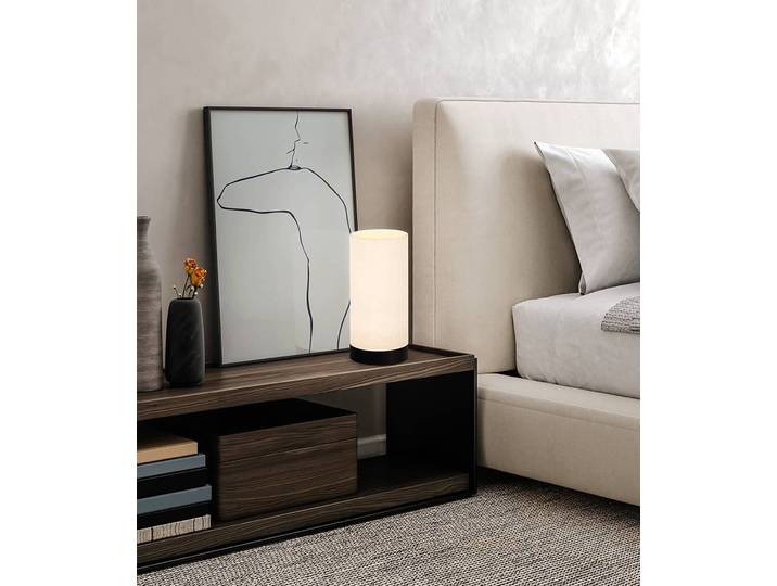 Lampe de table Fenglia Ø 12cm Multicolore Lin E27