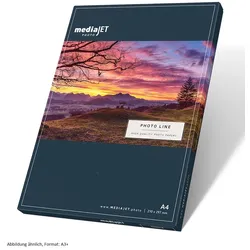 Mediajet PMC 260FD bright white A4 50 Bl. 260g/m2 Fotopapier seidenmatt