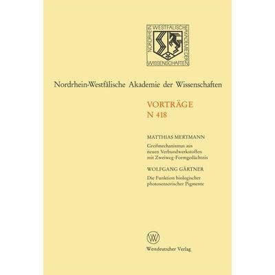 Nordrhein-Westfälische Akademie der Wissenschaften, Taschenbuch von Matthias Mertmann, VS Verlag für Sozialwissenschaften, 978-3-531-08418-3