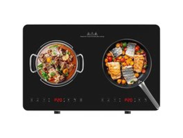Plaque Induction 2 Feux 3600W Plaque De Cuisson Électrique Portable Table De Cuisson À Induction 2 Zones 3600W