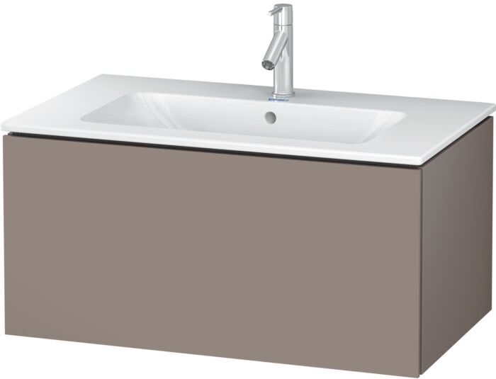 Duravit L-Cube Waschtischunterbau LC614104343 Basalt Matt, 82x40x48,1cm, 1 Auszug