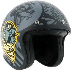 Von Dutch, Motorradhelm, Big Cat Helmet En-2206 (XS)