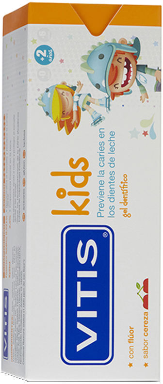 Vitis Gel dentifricio Kids con fluoro #Ciliegia