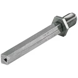 Hoppe VK FDW-Profilstift 4-KT.8x100mm Fe verz.geteilt M12x1,25