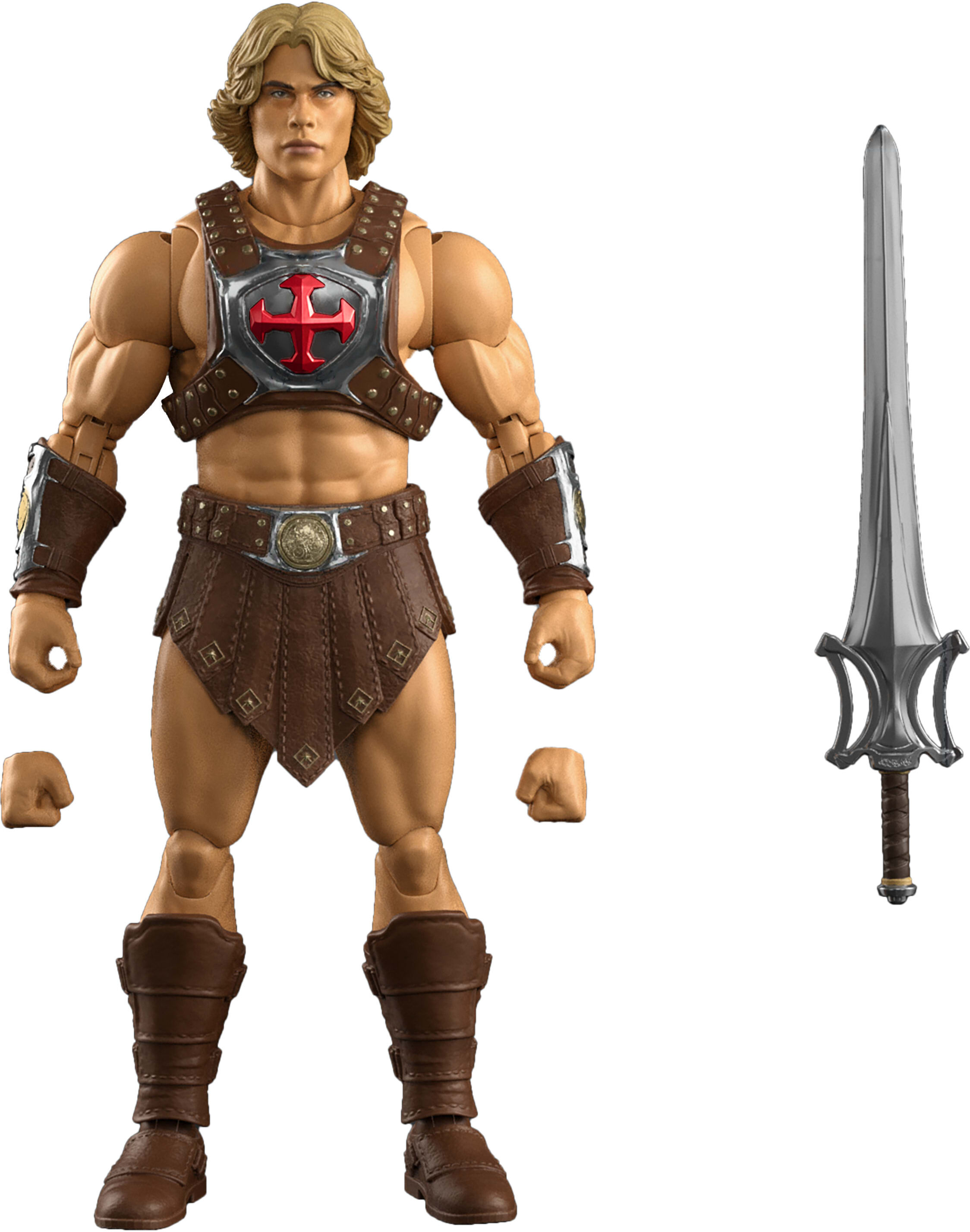 Actionfigur "Project First Ones He-Man 2", braun (bunt), MASTERS OF THE UNIVERSE, Spielfiguren, KinderH:16,5cm, Actionfigur, beweglich, H:16,5cm