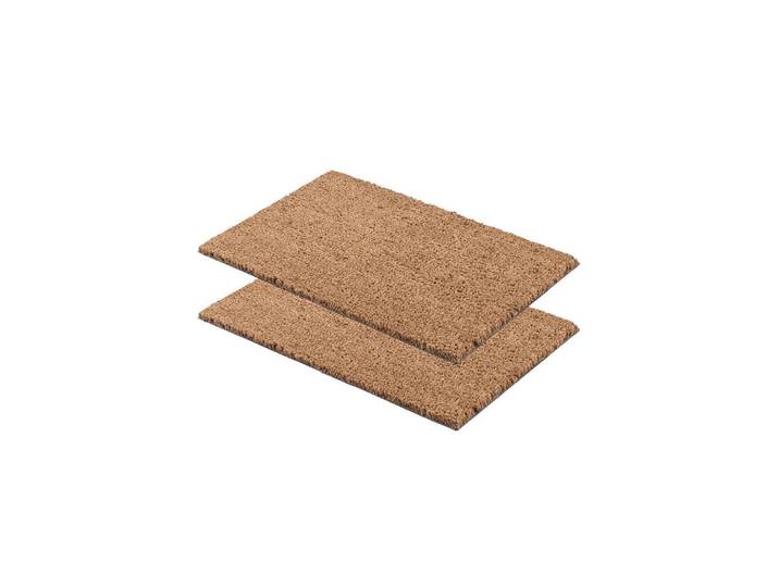 Astra Rutschfeste FUßMATTE Keira 2ER Set, Naturfarben, 50x80 cm, Teppiche und Böden, Schmutzfangmatten, Fußmatten