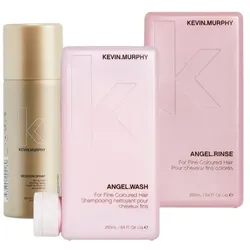 600ml KEVIN.MURPHY ANGEL Set (Shampoo 250ml + Conditioner 250ml + Spray 100ml)