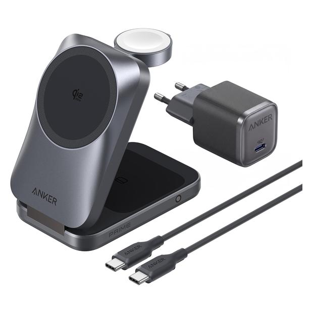 Anker Prime 3-in-1 Foldable Charging Station (25 W) (B25N1G11)