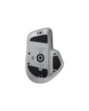 Logitech MX Master 4 for Mac Maus 8 Tasten kabellos Bluetooth 2,4 GHz kabelloser Empfänger USB White Silver (910-007576)