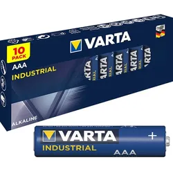 Varta Industrial Alkaline 4003-LR03-AAA-Micro 10er Pack