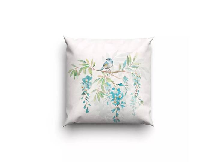 Lotus Bettwaren - Lotus Bettwäsche Jersey Hedda, Hedda Jersey Bettwäsche, 65 x 65 cm, Türkisblau