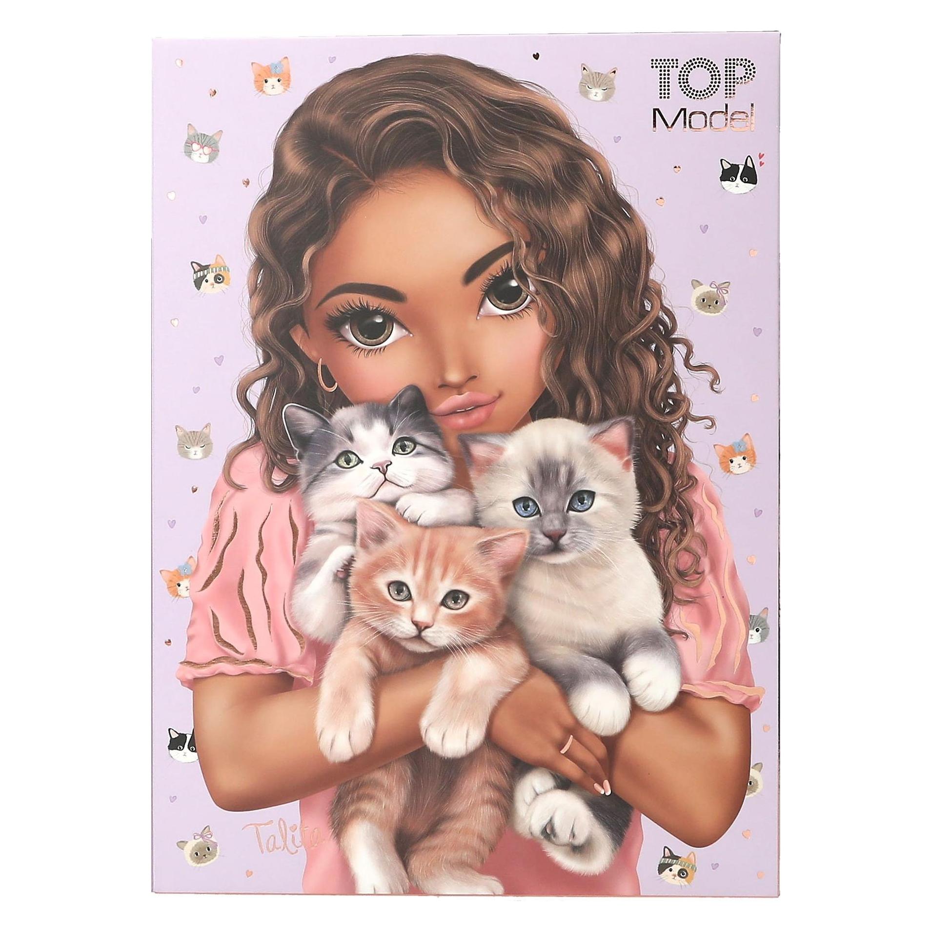 Magni DEPESCHE TOPModel Briefpapier CAT LOVE (1 Stk.) (413618)