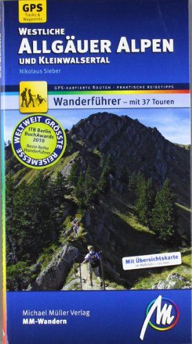 Nikolaus Sieber - Westliche Allgäuer Alpen und kleinwalsertal: Wanderführer - mit 37 Touren - Preis vom 30.09.2026 09:01:18 h