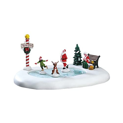 Lemax North Pole Ice Follies geanimeerd kerstfiguur voor op tafel
