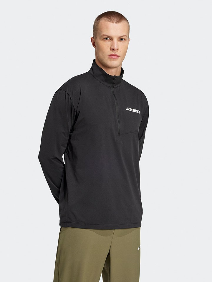 adidas Funktionsshirt in Schwarz - 3XL